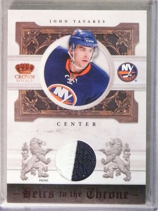 2010-11 Crown Royale John Tavares Heirs To The Throne Patch Jersey #D39/50