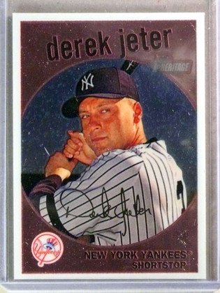 2008 Topps Heritage Chrome Derek Jeter #D1955/1959 #C72