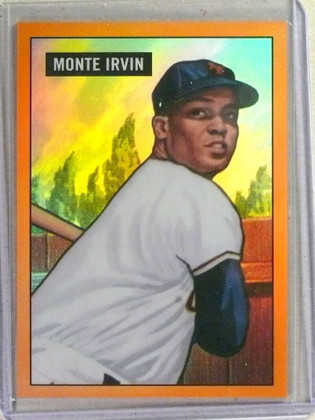 2017 Bowman Chrome Refractors That Never Were Orange Mont Irvin #D13/25 