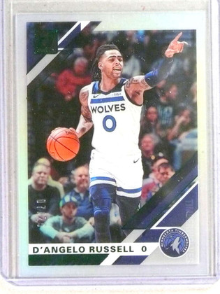 2019-20 Clearly Donruss Green D'Angelo Russell #D07/25 #27