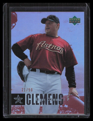 2006 Upper Deck Special F/X Red 216 Roger Clemens 21/50