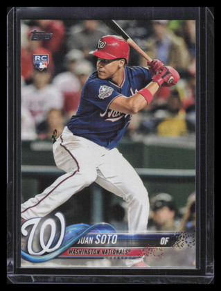 2018 Topps Update us300 Juan Soto Rookie 124554