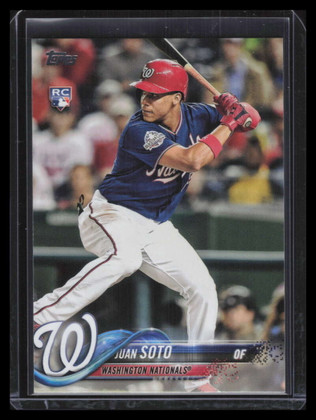 2018 Topps Update us300 Juan Soto Rookie 124556