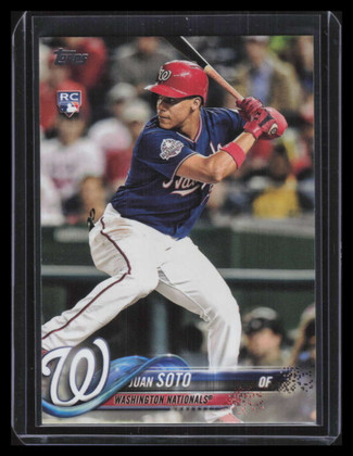 2018 Topps Update us300 Juan Soto Rookie 124562