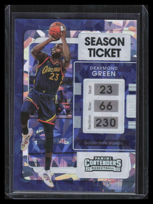 2021-22 Panini Contenders Cracked Ice Ticket 40 Draymond Green 2/25