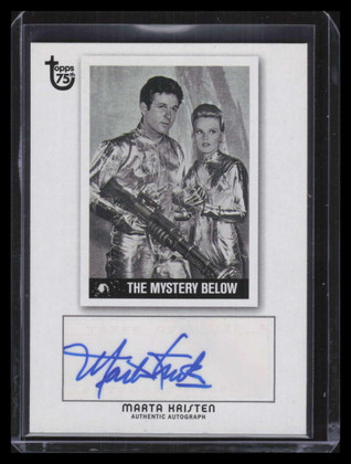 2013 Topps 75th Anniversary Autographs NNO Marta Kristen Auto