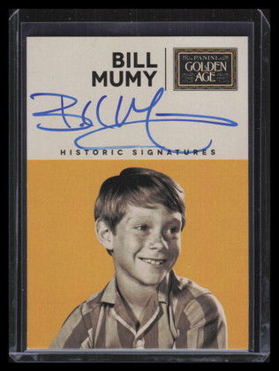 2014 Panini Golden Age Historic Signatures MUM Bill Mumy Auto