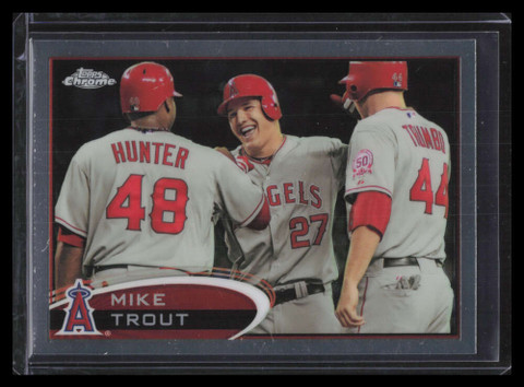 2012 Topps Chrome 144 Mike Trout 126778