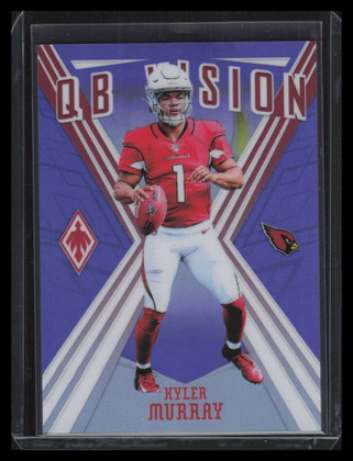 2019 Panini Phoenix QB Vision Purple 1 Kyler Murray Rookie 16/149