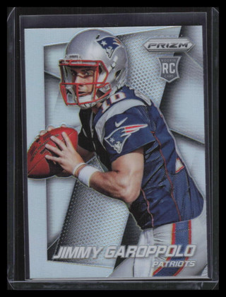 2014 Panini Prizm Prizms Silver Refractor 243a Jimmy Garoppolo Left Rookie
