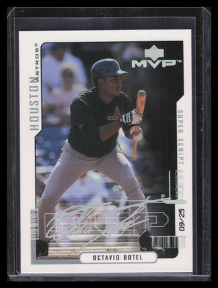 2000 Upper Deck MVP Super Script 14 Octavio Dotel 9/25