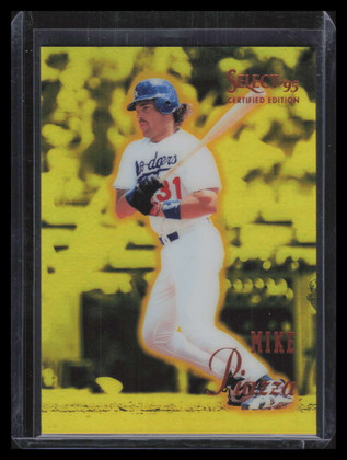 1995 Select Certified Mirror Gold 39 Mike Piazza