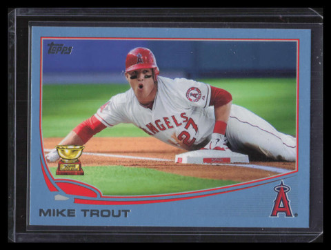 2013 Topps Wal-Mart Blue Border 27 Mike Trout 132292