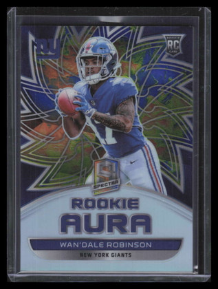 2022 Panini Spectra Rookie Aura Universal 14 Wan'Dale Robinson Rookie 10/10