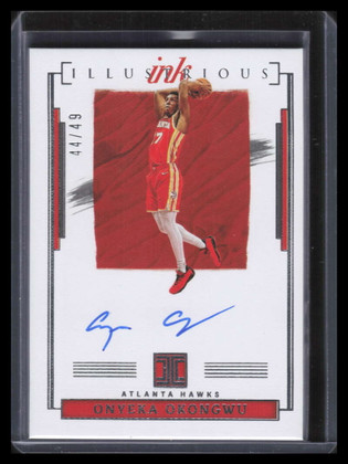2021-22 Panini Impeccable Illustrious Ink 34 Onyeka Okongwu Auto 44/49