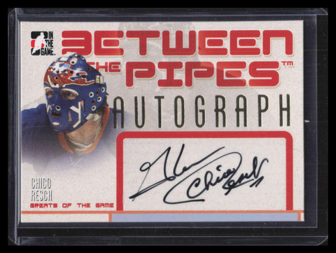 2006-07 Between The Pipes Autographs ACR Chico Resch Auto