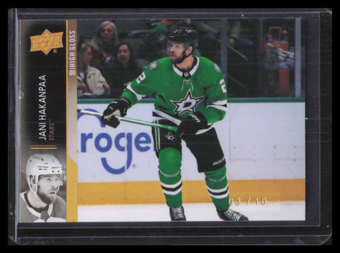 2021-22 Upper Deck High Gloss 555 Jani Hakanpaa 3/10