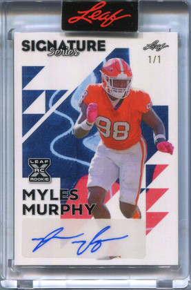 2023 Leaf Signature Series Street Art bamm2 Myles Murphy Rookie Auto 1/1