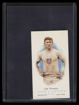 2006 Topps Allen and Ginter Mini A and G Back 314 Jim Thorpe