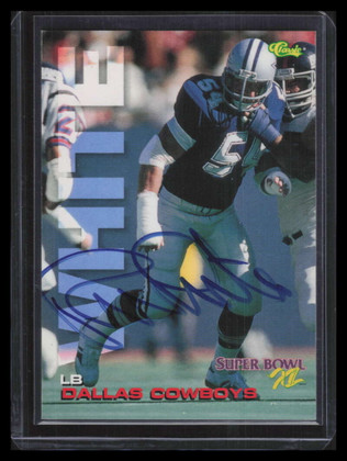 1996 Classic SP Autographs sp8 Randy White Auto