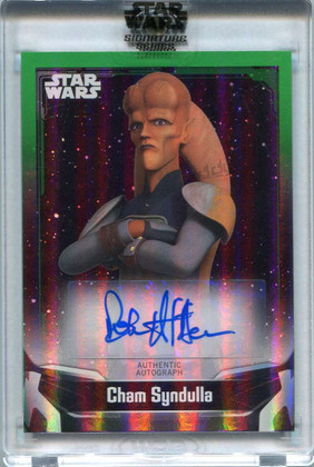 2021 Topps Star Wars Signature Series Autographs Robin Atkin Downes Auto 24/25