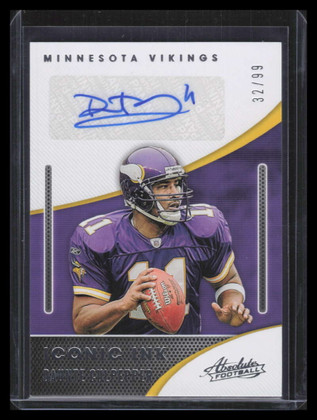 2020 Absolute Iconic Ink 23 Daunte Culpepper Auto 32/99