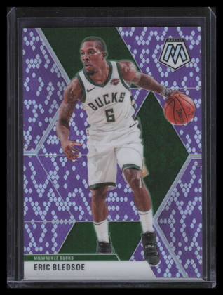 2019-20 Panini Mosaic Mosaic Purple Snakeskin Refractor 95 Eric Bledsoe 24/24