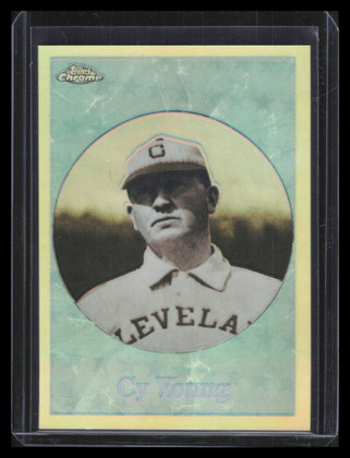 2001 Topps Chrome Before There Was Topps Refractor bt3 Cy Young