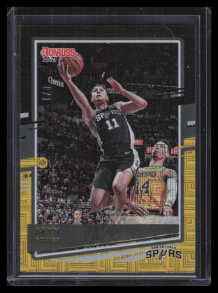 2020-21 Donruss Choice Black Gold 103 Bryn Forbes 1/8