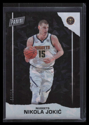 2021 Panini Father's Day Cracked Ice bk5 Nikola Jokic 47/50