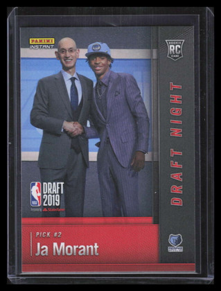 2019-20 Panini Instant Draft Night DNJA Ja Morant Rookie /1796 144538