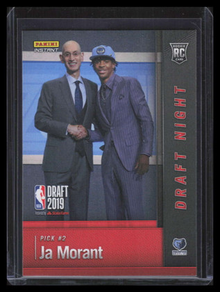 2019-20 Panini Instant Draft Night DNJA Ja Morant Rookie /1796 144540