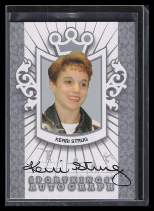 2013 Sportkings Autographs Silver akst1 Kerri Strug Auto /30