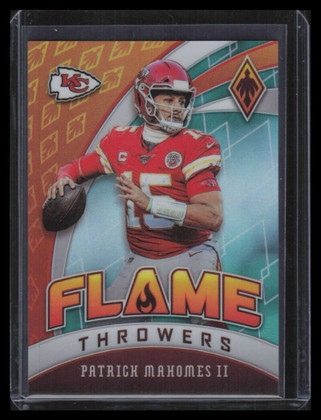 2020 Panini Phoenix Flame Throwers Teal 22 Patrick Mahomes II 54/175