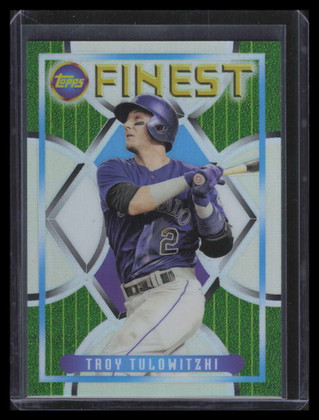 2015 Finest '95 Topps Finest Refractor 94f12 Troy Tulowitzki 3/25