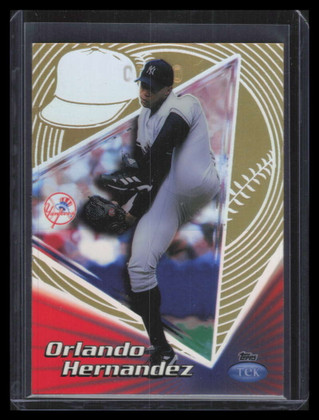 1999 Topps Tek Gold Pattern 14 40b Orlando Hernandez Away 2/10