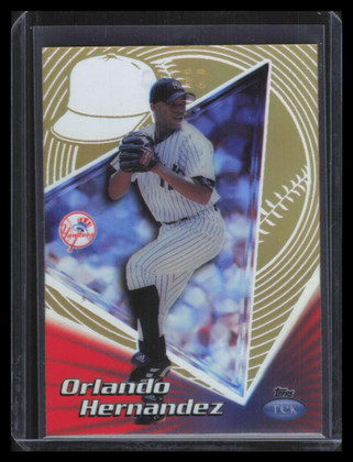 1999 Topps Tek Gold Pattern 14 40a Orlando Hernandez 9/10