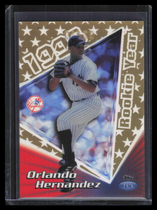 1999 Topps Tek Gold Pattern 11 40a Orlando Hernandez 2/10