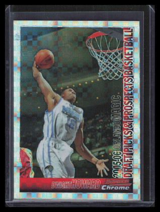 2005-06 Bowman Chrome X-Fractor 81 Dwight Howard 116/150