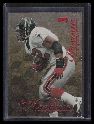 1998 Playoff Prestige Hobby Gold 108 Jamal Anderson 5/25