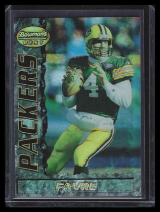 1995 Bowman's Best Refractor v43 Brett Favre