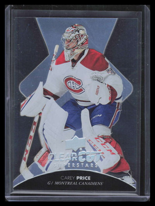 2017-18 Upper Deck Clear Cut Superstars CCSCP Carey Price