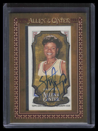 2024 Topps Allen and Ginter Framed Mini Autographs MASS Sheryl Swoopes Auto 561