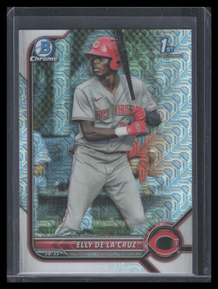 2022 Bowman Chrome Mega Box Prospects bcp50 Elly De La Cruz Rookie