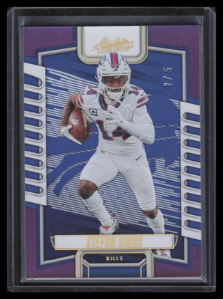 2023 Absolute Spectrum Purple 66 Stefon Diggs 2/5