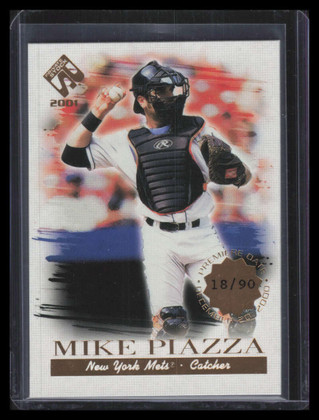 2001 Private Stock Premiere Date 75 Mike Piazza 18/90 ID: 168047