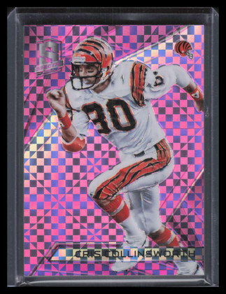 2015 Panini Spectra Neon Pink 27 Cris Collinsworth 6/10 ID: 168987