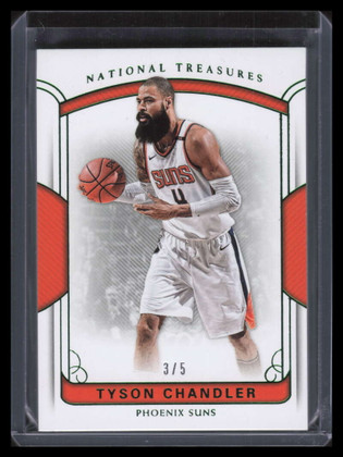 2017-18 Panini National Treasures Emerald 50 Tyson Chandler 3/5