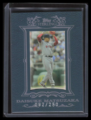 2007 Topps Sterling 248 Daisuke Matsuzaka Rookie 92/250