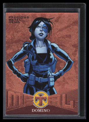 2018 Fleer Ultra X-Men Precious Metal Gems Bronze mb35 Domino 68/199